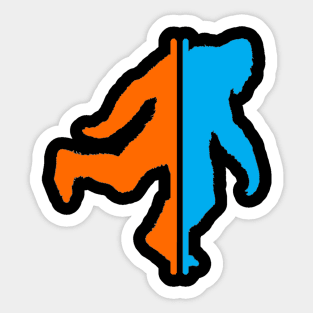 Bigfoot Portal (small logo) Sticker